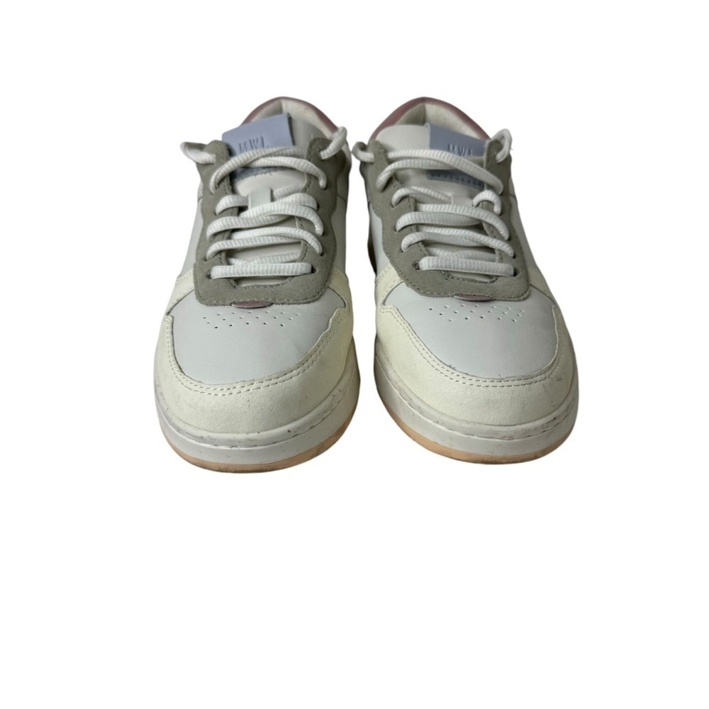 Madewell Court Sneaker in White Pastel Colorblock 7 - Picture 2 of 11